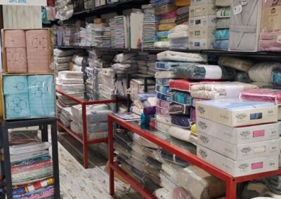 Edredones y ropa de cama en tienda de textil hogar en Ciudad Real